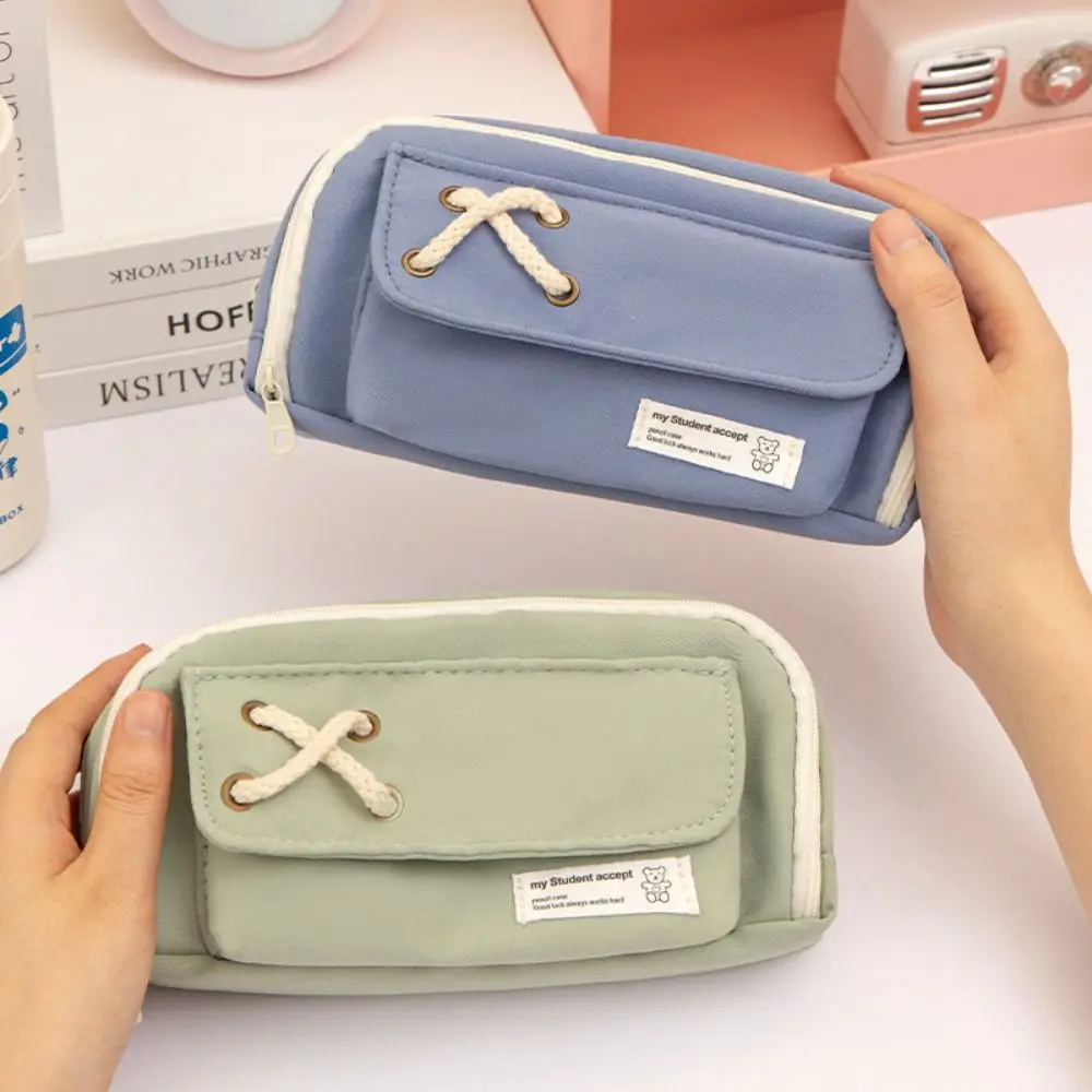 

Cosmetic Pouch Desktop Storage Pouch Large Capacity Desktop Organizer Stationery Bag Pencil Holder Pen Pouch Pencil Bag