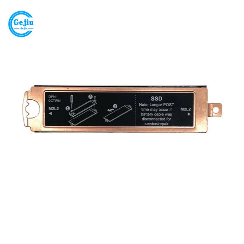Новый оригинальный ноутбук M.2 2280 радиатор SSD пластина для DELL Precision 3561 3571 M3561 Latitude 5521 5531 06GDFR