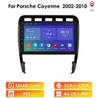 Автомобильное радио OSSURET Android для Porsche Cayenne 2002-2010, автомобильное радио, 9 дюймов, мультимедийный плеер, GPS-навигация, стерео, Bluetooth