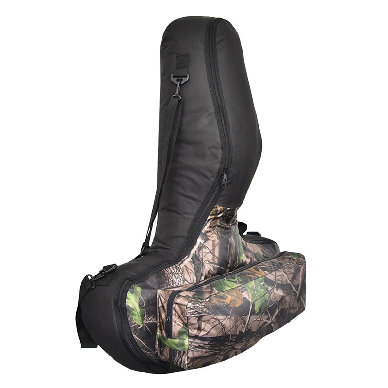 

Hunting Archery Quiver Holder Bow Back Shoulder Bag Zip Pocket T Shape Bag Pouch T Shaped Quiver