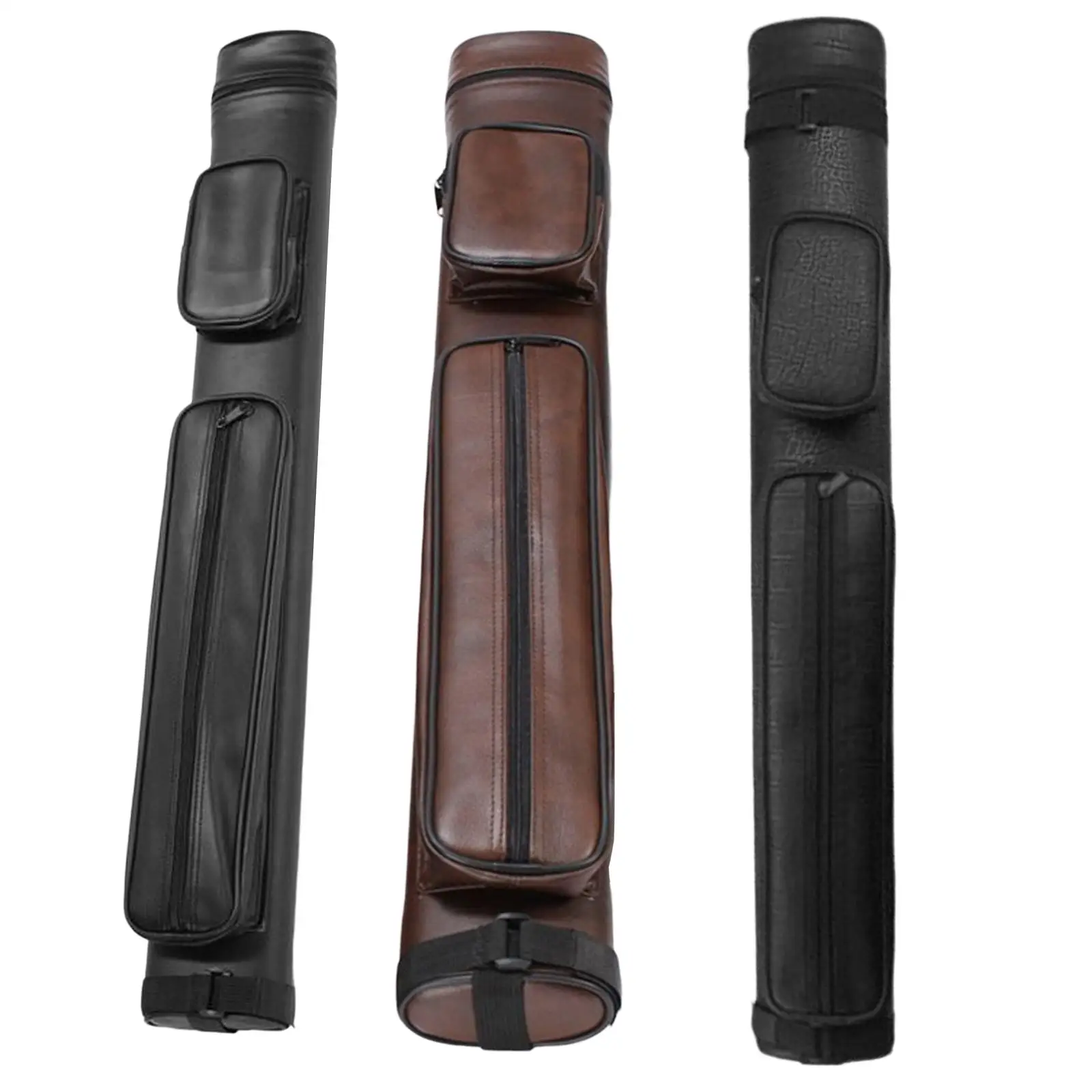 

Durable Pool Cue Bag 4 Holes Lightweight Pool Cue Storage Case for Accessories