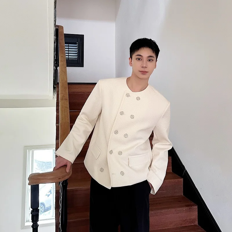 Женская двухбортная куртка NOYMEI осенне-зимняя однотонная Повседневная модная с