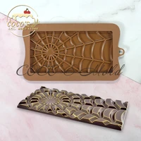 new spider web chocolate silicone mold diy handmade cake mould fondant cake decorating tools kitchen supplies bakeware
