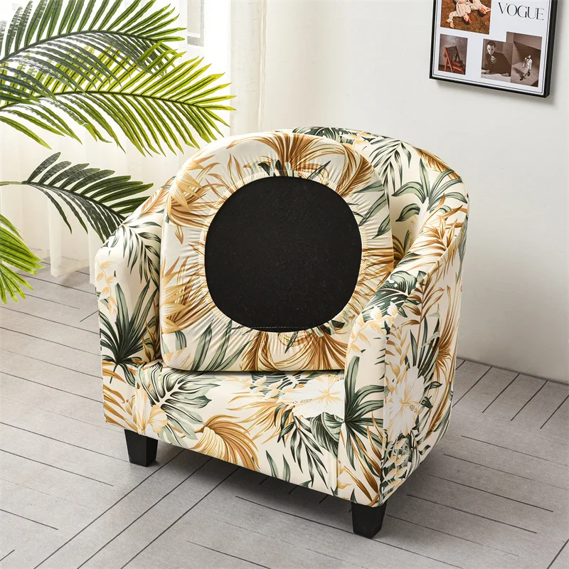 2 шт./комплект чехлы на стулья с цветочным принтом