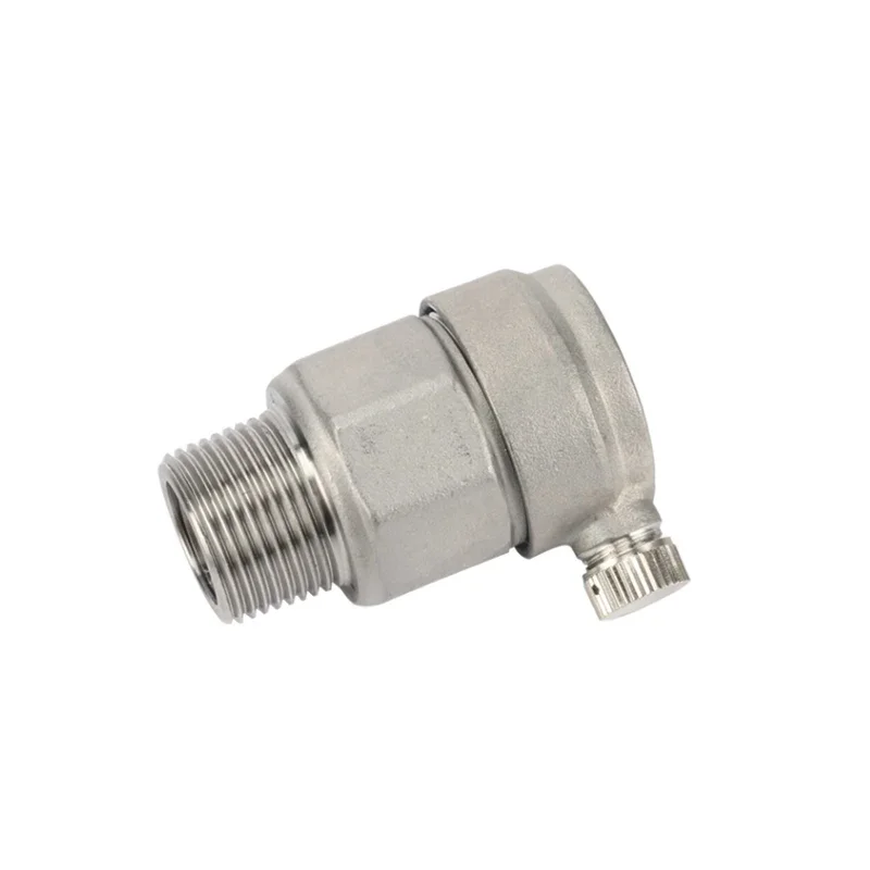 

1/2" 3/4" 1" BSP Male Thread 304 Stainless Steel Automatic Air Pressure Vent Valve Safety Release Valve Pressure Relief Valve