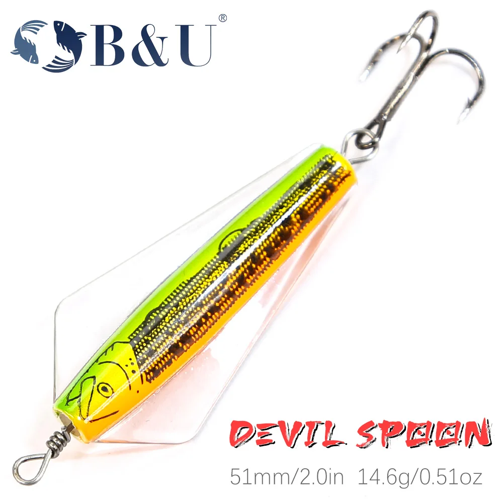 B &amp U Spinner Metal Vib Shad Casting Shore Троллинговый джиг Вибрационное лезвие для отсадки