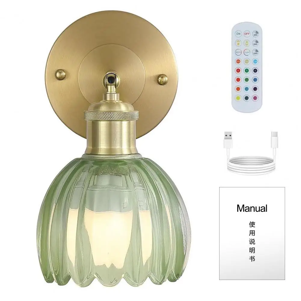 

Ретро настенный светильник LED аккумуляторный