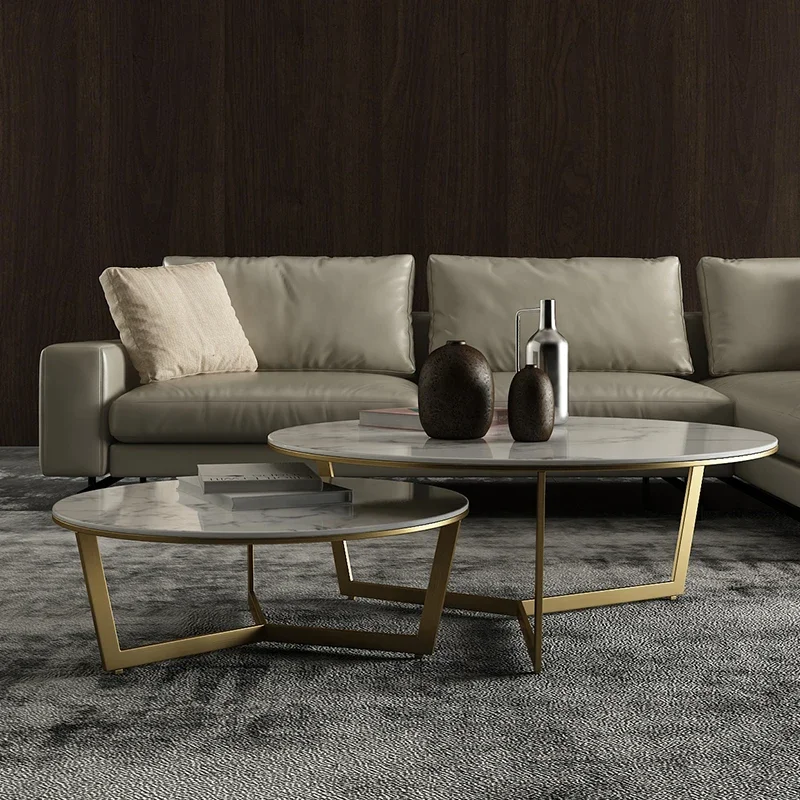 Журнальные столики в скандинавском стиле для гостиной современный круглый