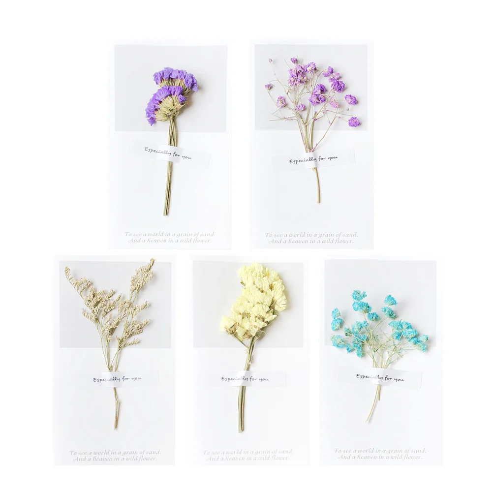 

10pcs Greeting Babysbreath Gift Greeting for Teachers' Day Birthday