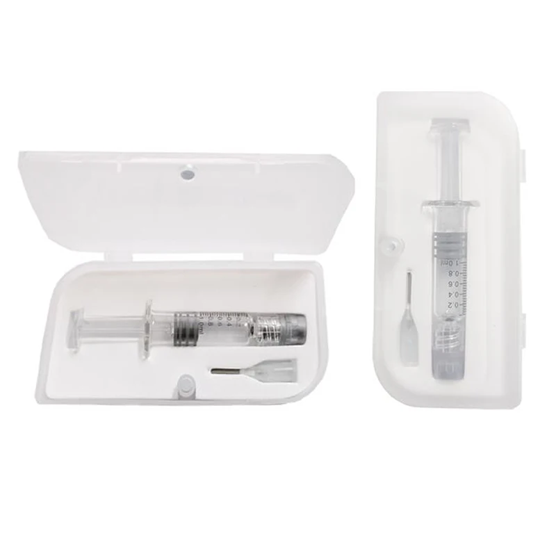 

1ml Glass Syringe Borosilicate Glass Prefillable Syringe Optional Capacity Heat-resistant Reusable Borosilicate Glass