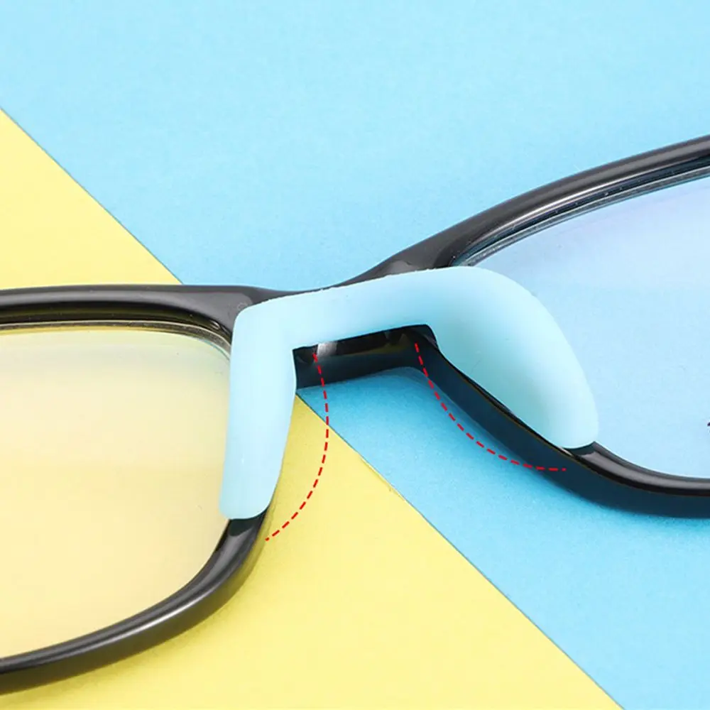 

Аксессуары для очков, 5 цветов, солнцезащитные очки, противоскользящие нажимные очки, очки, носоупоры, силиконовые носоупоры