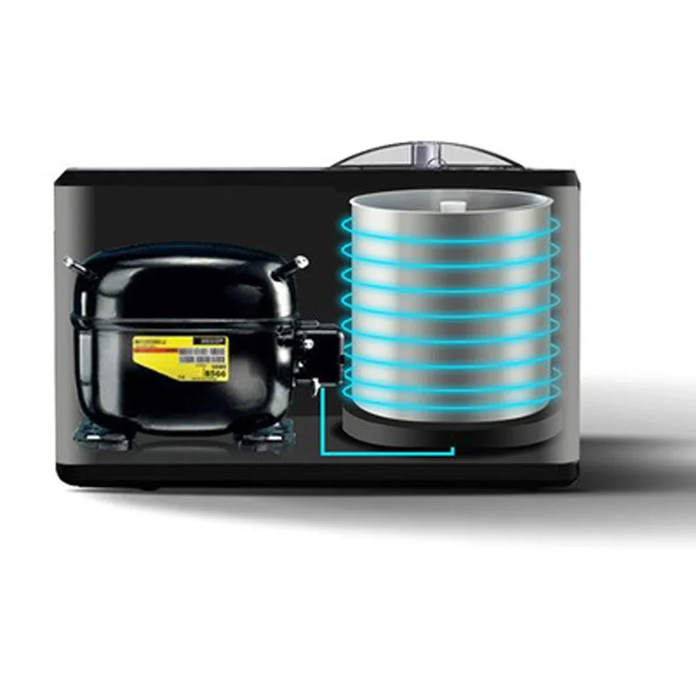 Бытовая Машина для мороженого интеллектуальная машина из нержавеющей стали