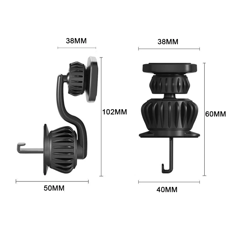 car phone holder magnetic air outlet bracket card buckle bracket universal mobile phone stand gps for huawei iphone xiaomi mi free global shipping
