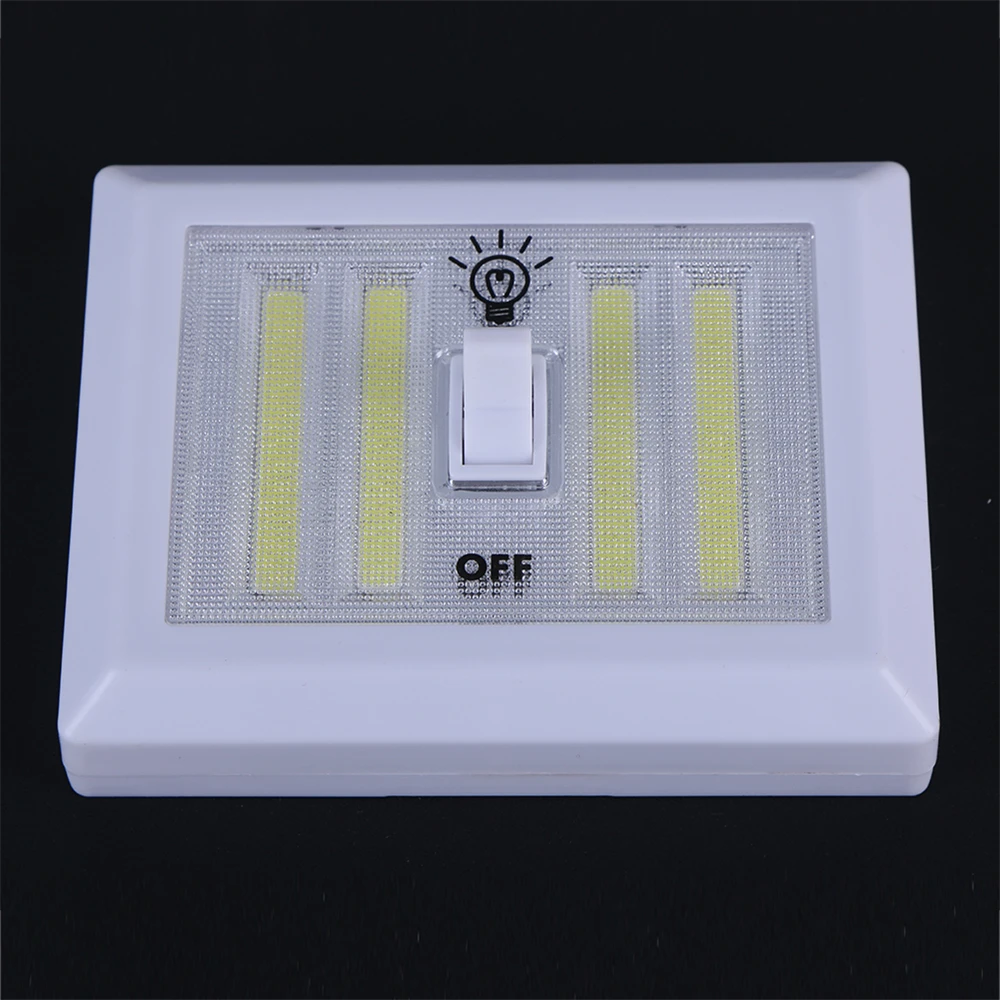 

Suitable For Various Scenarios Cob Switch Lamp Soft In Color Wall Switch Night Light Cute In Shape Multiple Brightness Modes