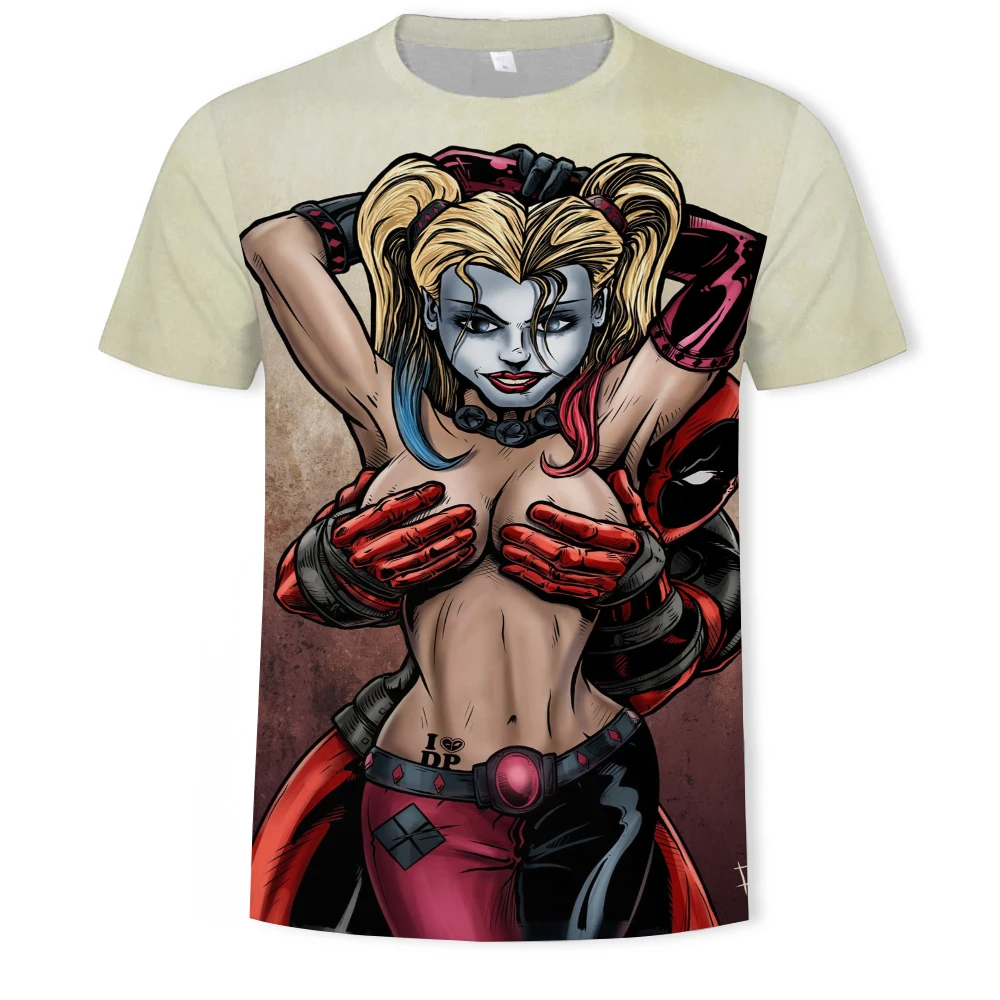 Футболка унисекс в стиле хип-хоп с коротким рукавом |