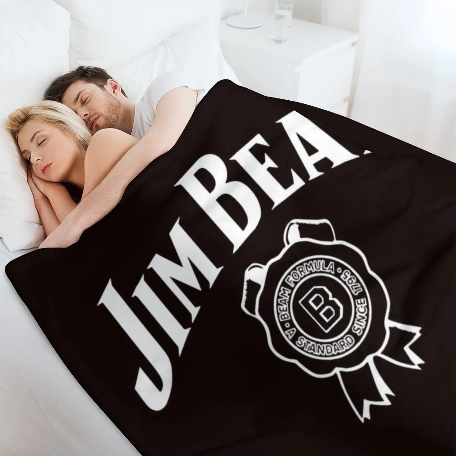 Горячий товар Джим луч логотип Плед Дизайнеры аниме Роскошные дизайнерские