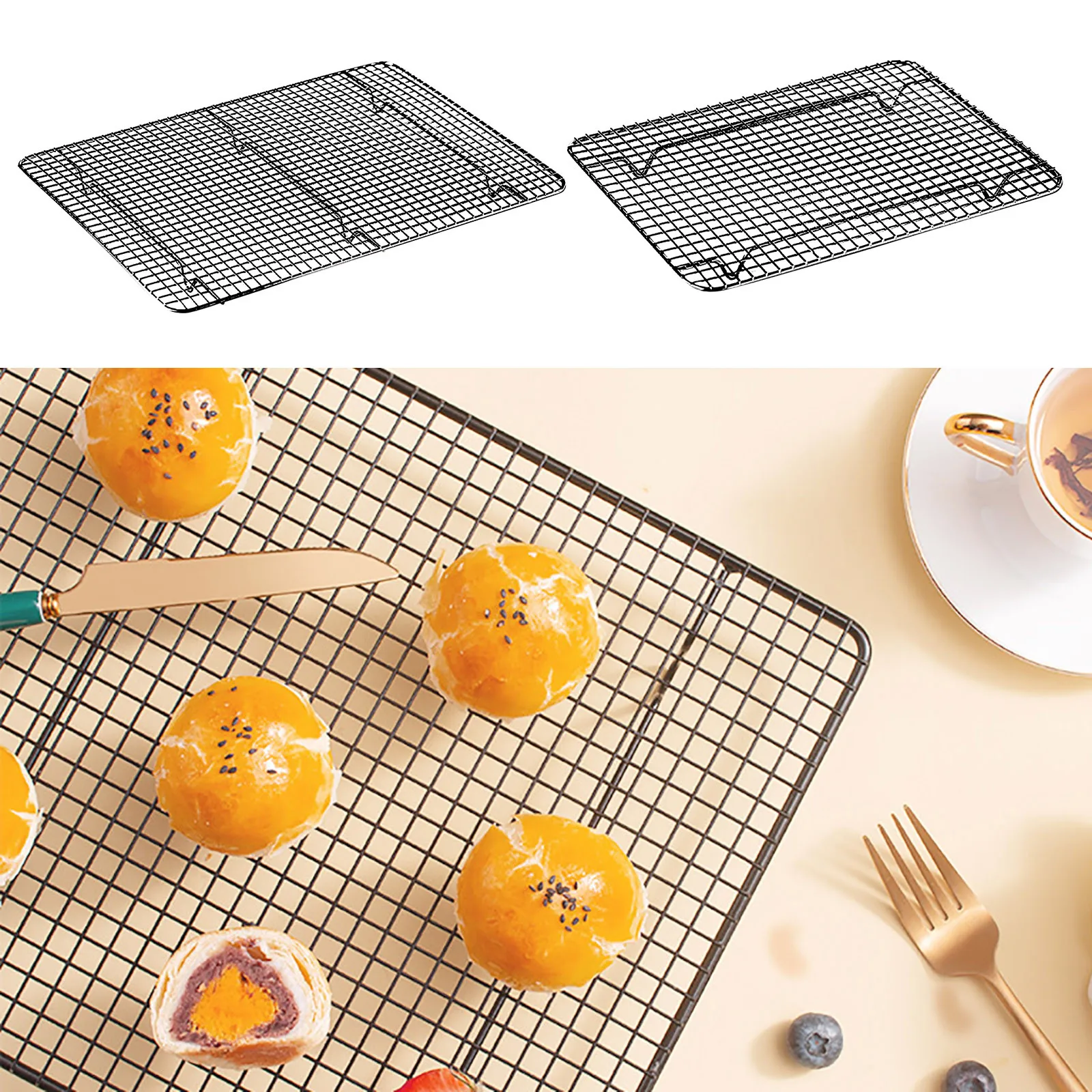 

Durable Rigid And -Proof Filter Drip Rack Stainless Steel Is Kitchen，Dining & Bar Dish Rack Drying 2 Tier