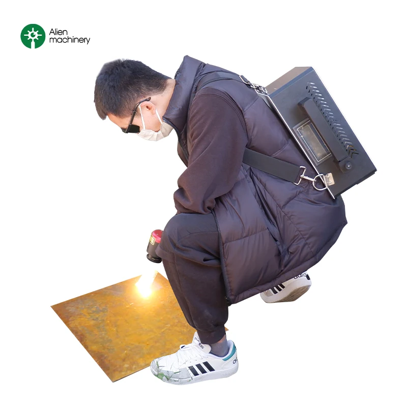 Пресс-машина для удаления ржавчины и краски 100 Вт импульсная машина очистки