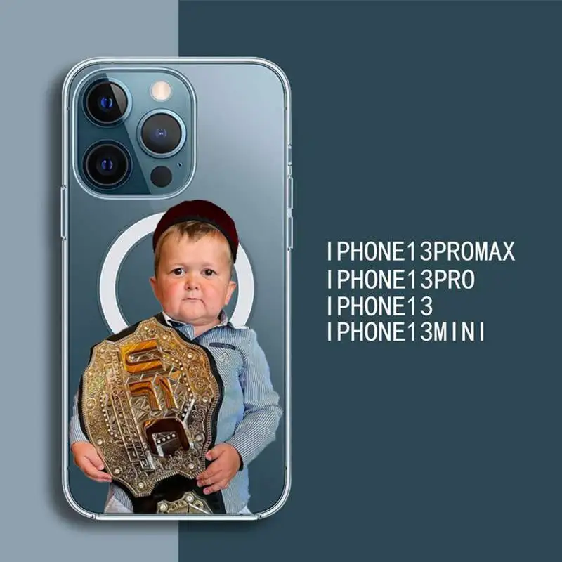 

Funny hasbulla Transparent Magsafe Magnetic Magnet phone Case For For iPhone 13 12 11 Pro Max Mini