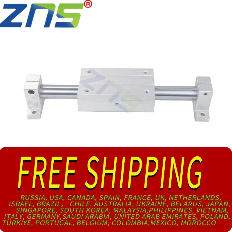 

Optical axis of any model length +SCS35UUL SCS40/50/60 UUL Extended linear sliding unit slider+SK35/40/50/60 bearing seat