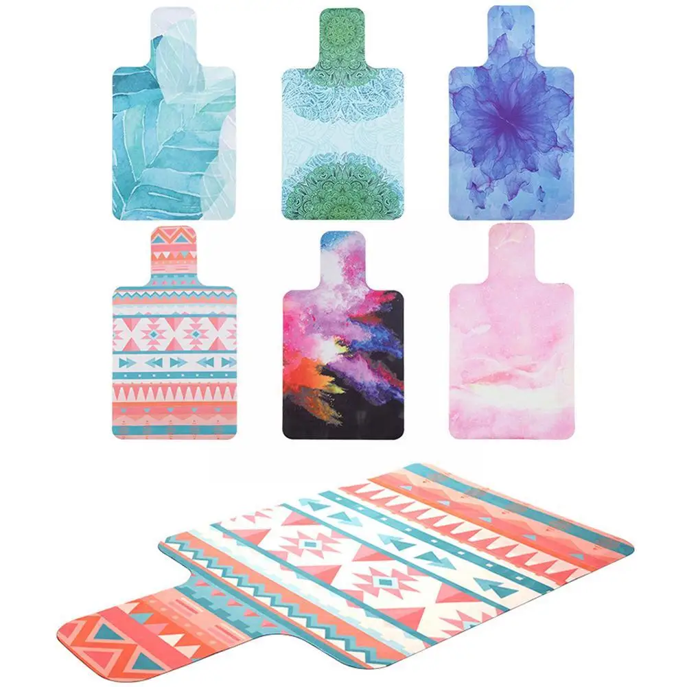 

Складной коврик для реформера из натурального каучука, нескользящий коврик для занятий фитнесом, йогой, кемпинга, Женский медитационный ко...