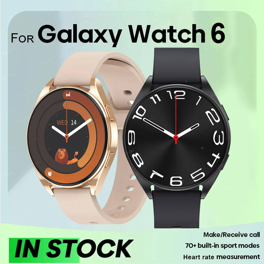 

Smart Watch Women for Samsung Galaxy Watch 6 Pro 1.5inch Full Touch Screen IP67 Waterproof 300+Custom Dial Men Sports Smartwatch