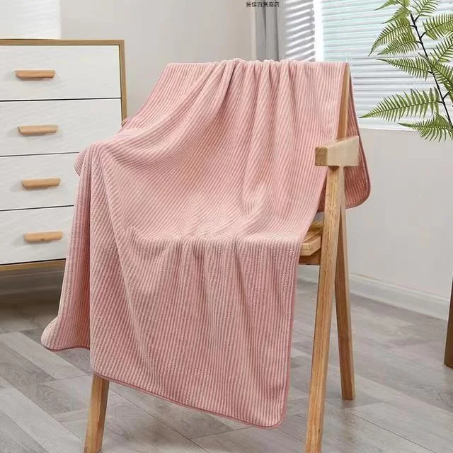 

Fashion bath towel factory plus thickened adult beach towel absorbent merchant super gift towel