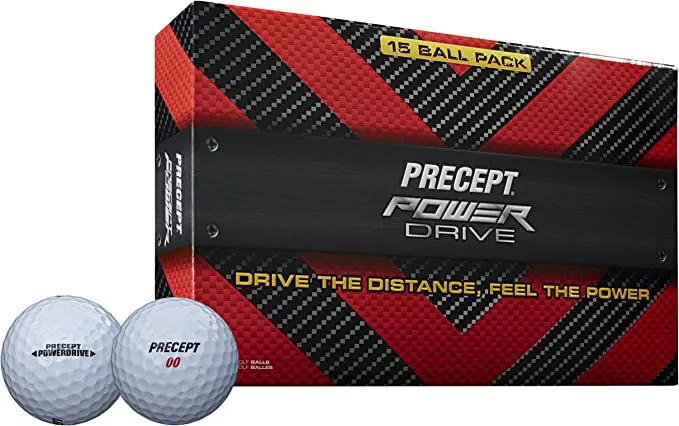 Golf Precept Golf Balls, 15 Pack