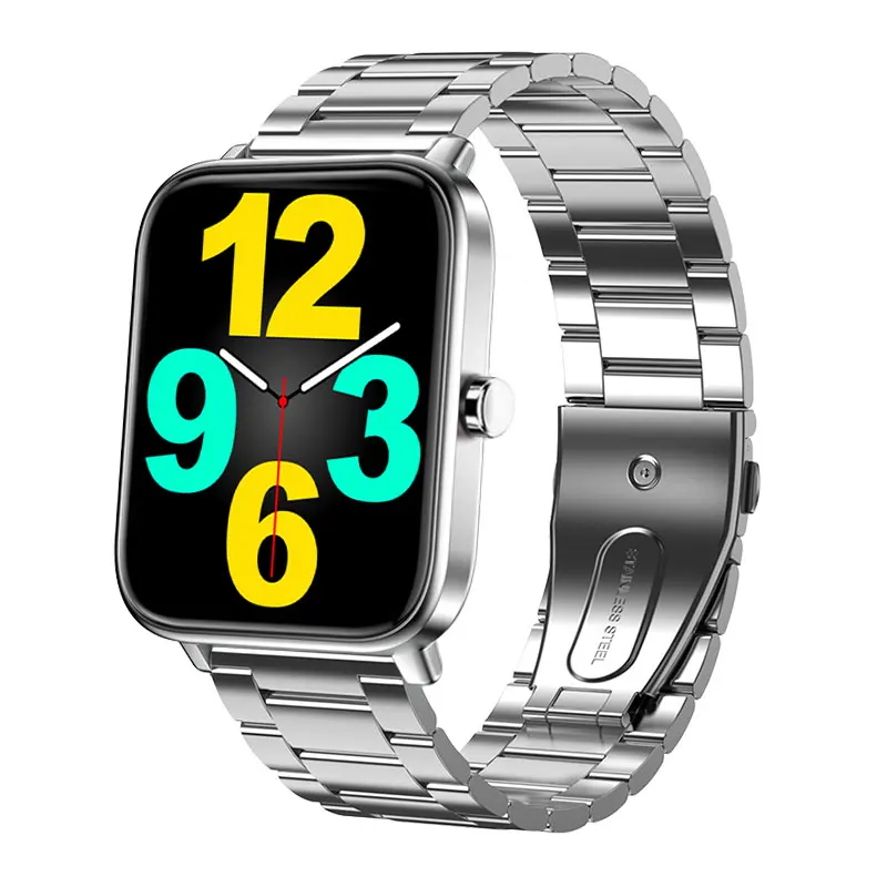 

Rose Gold Smart Watch Men Women Smartwatch Electronics Smart Clock For Android IOS Fitness Tracker Stainless Steel Smart-watch