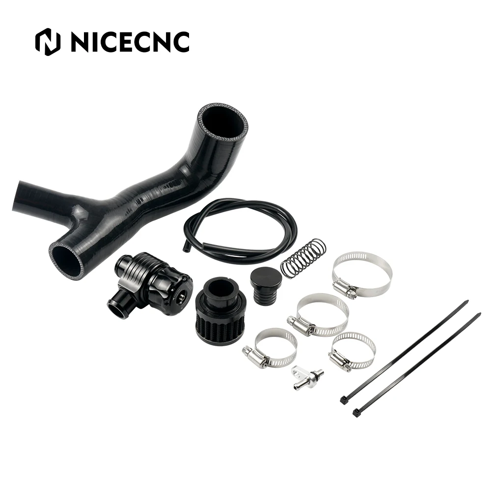 NiceCNC UTV Upgraded Blow Off Valve Flow Intake Pipe Kit For Can-Am Maverick X3 Max R 4x4 XDS XMR XRC XRS Turbo DPS 2017-2021