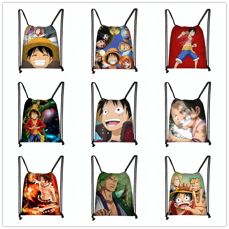 

Новый слитный милый пакет Карманный аниме мультфильм Модная уличная Портативная сумка для хранения на шнурке креативный подарок оптовая продажа