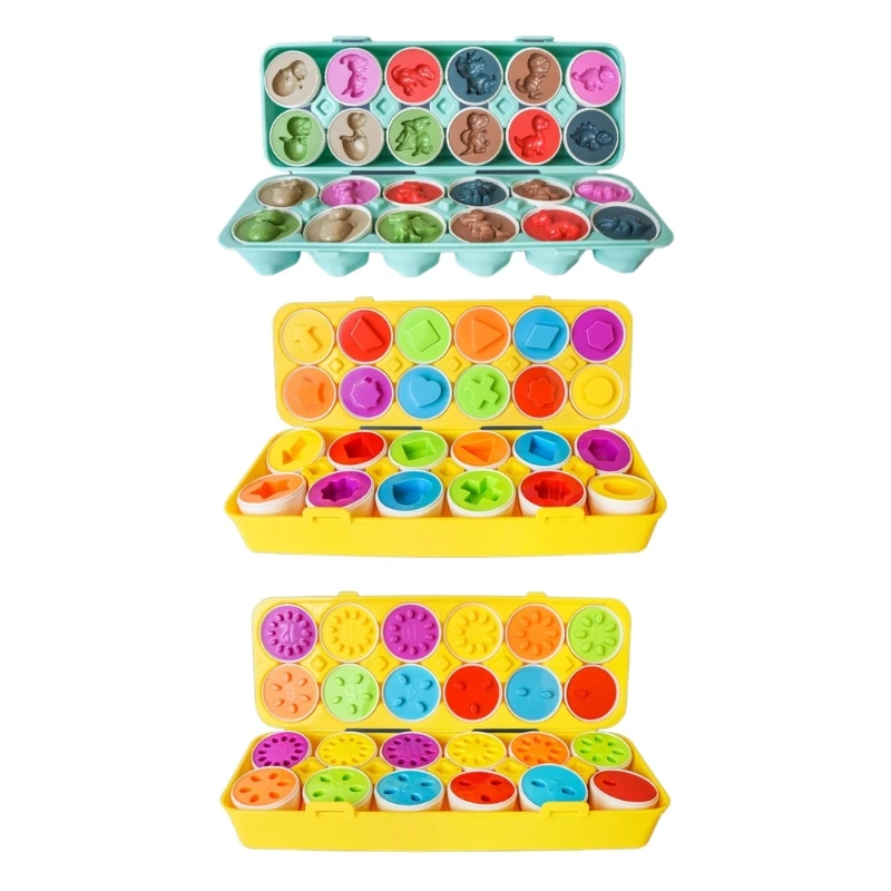 

Egg Colorful Puzzle Board for Toddlers 3-5 Years Old Preschool Boys & Girls DropShipping