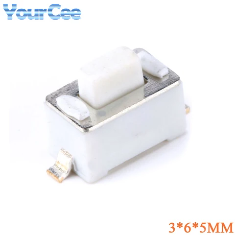 Тактовый микропереключатель 2Pin 3*6 3*6*4,3 мм 3*6*2,5 мм белый красный Your Cee