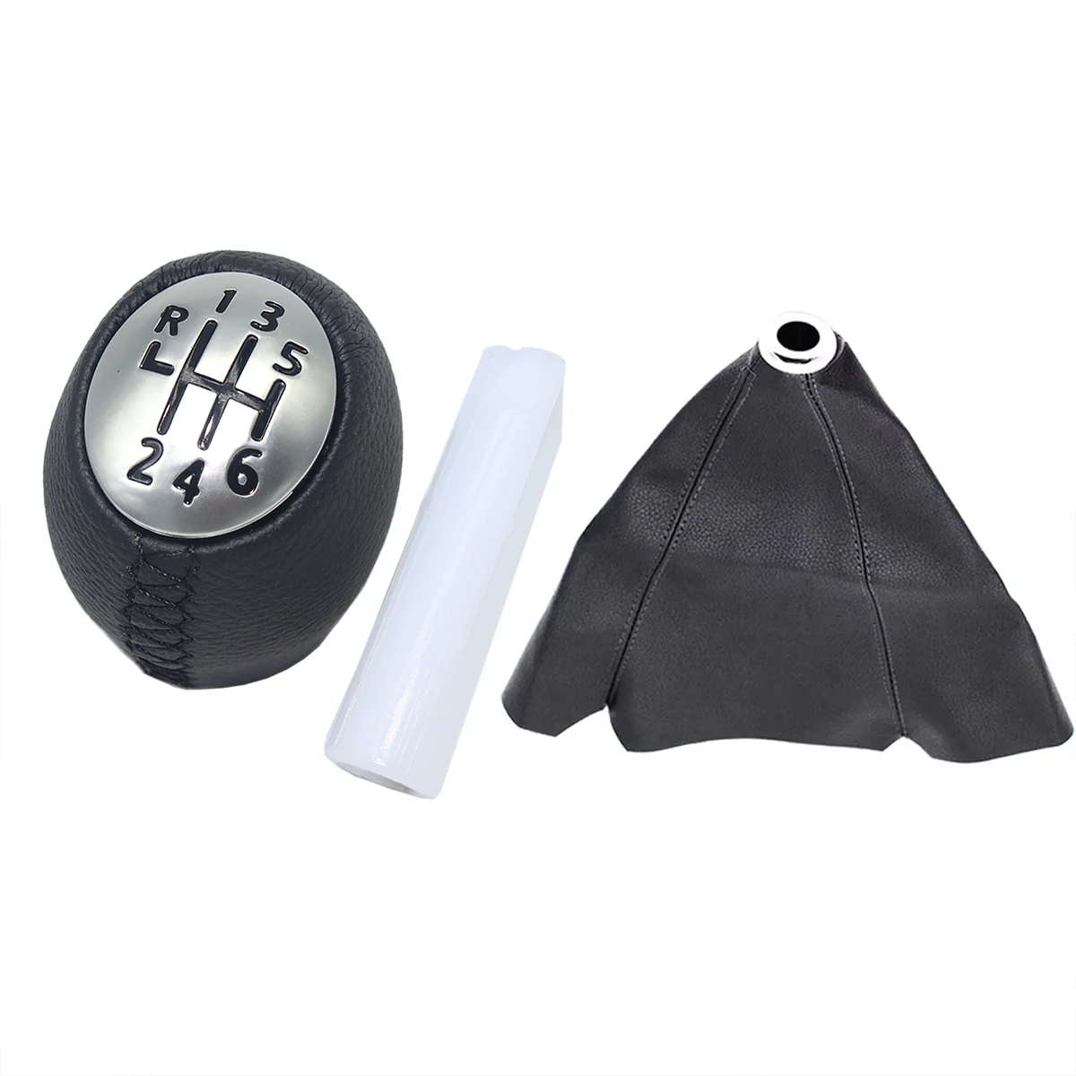 

6-скоростной рычаг переключения передач, кожаная ручка переключения передач для Dacia Duster 2010 2011 2012 2013 2014-2017 Renault Nissan Terrano