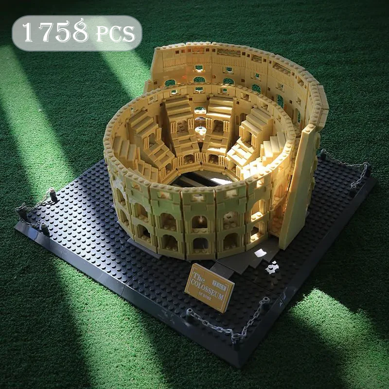 Конструктор городская архитектура коллом тадж-махал вилла Fallingwater модель