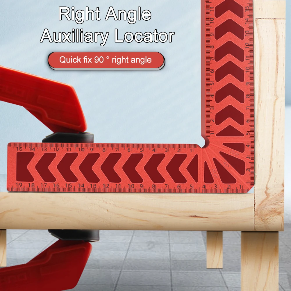 

4pcs Right Angle Auxiliary Locator 90 Degree Practical Portable Home Box Cabinet Accessories Clamp Picture Fram For Woodworking
