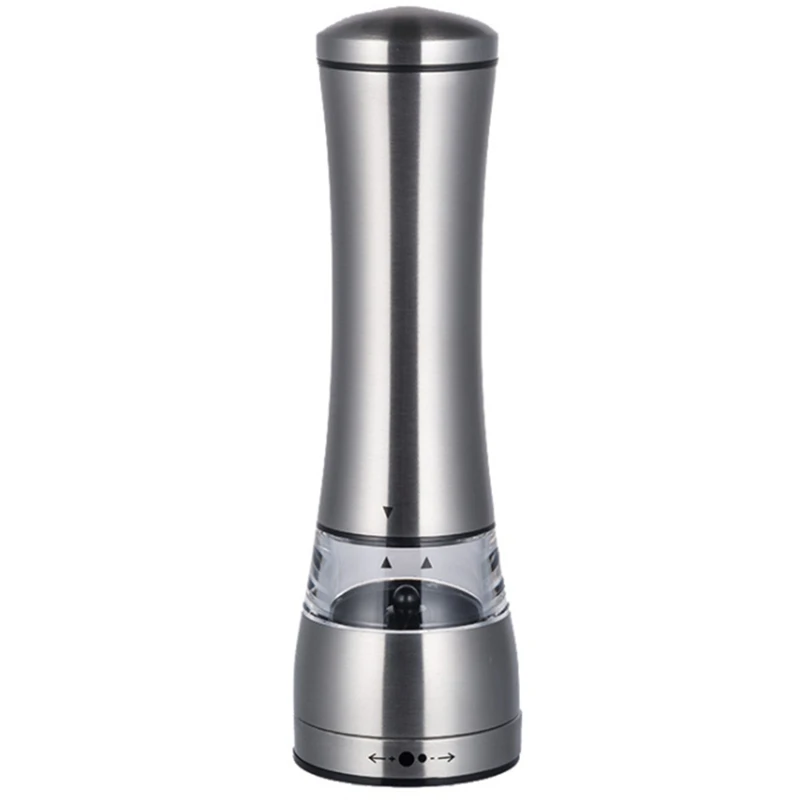 

Manual Pepper Grinder, Stainless Steel Salt Grinder Or Pepper Mill Salt And Pepper Grinder Set For Kitchen Home Barbecue