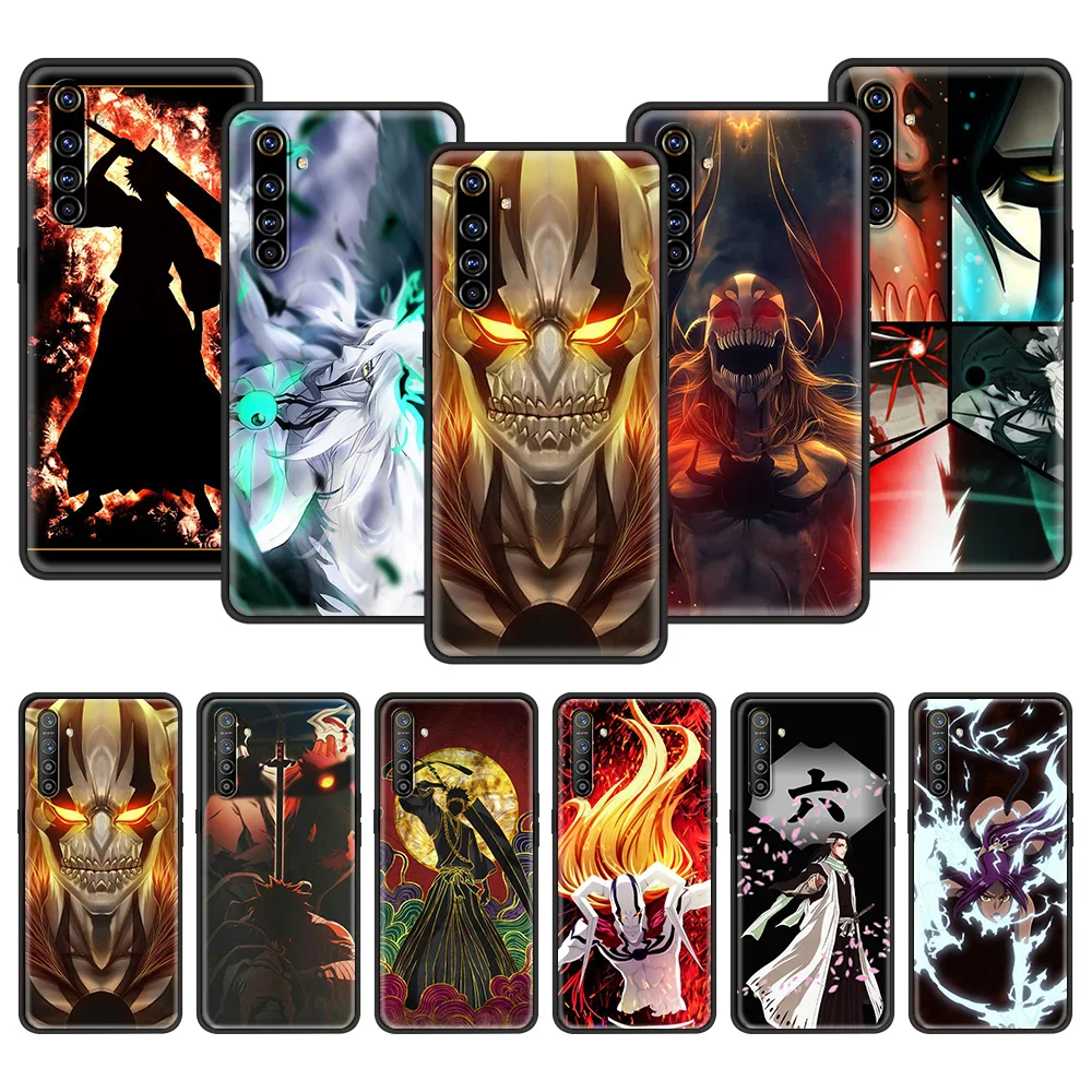 

Чехол отбеливатель Kurosaki Ichigo для Oppo A15 A52 A53 A54 Reno6 Z Reno7 SE Pro 5G A9 2020, задняя крышка для Realme 6 7 8 C21 C11 C3 Bag