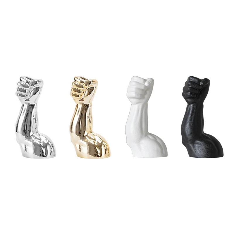 

Скандинавская Мужская керамическая ваза на руку, боди-арт, украшение для гостиной, творческие украшения, украшение для дома