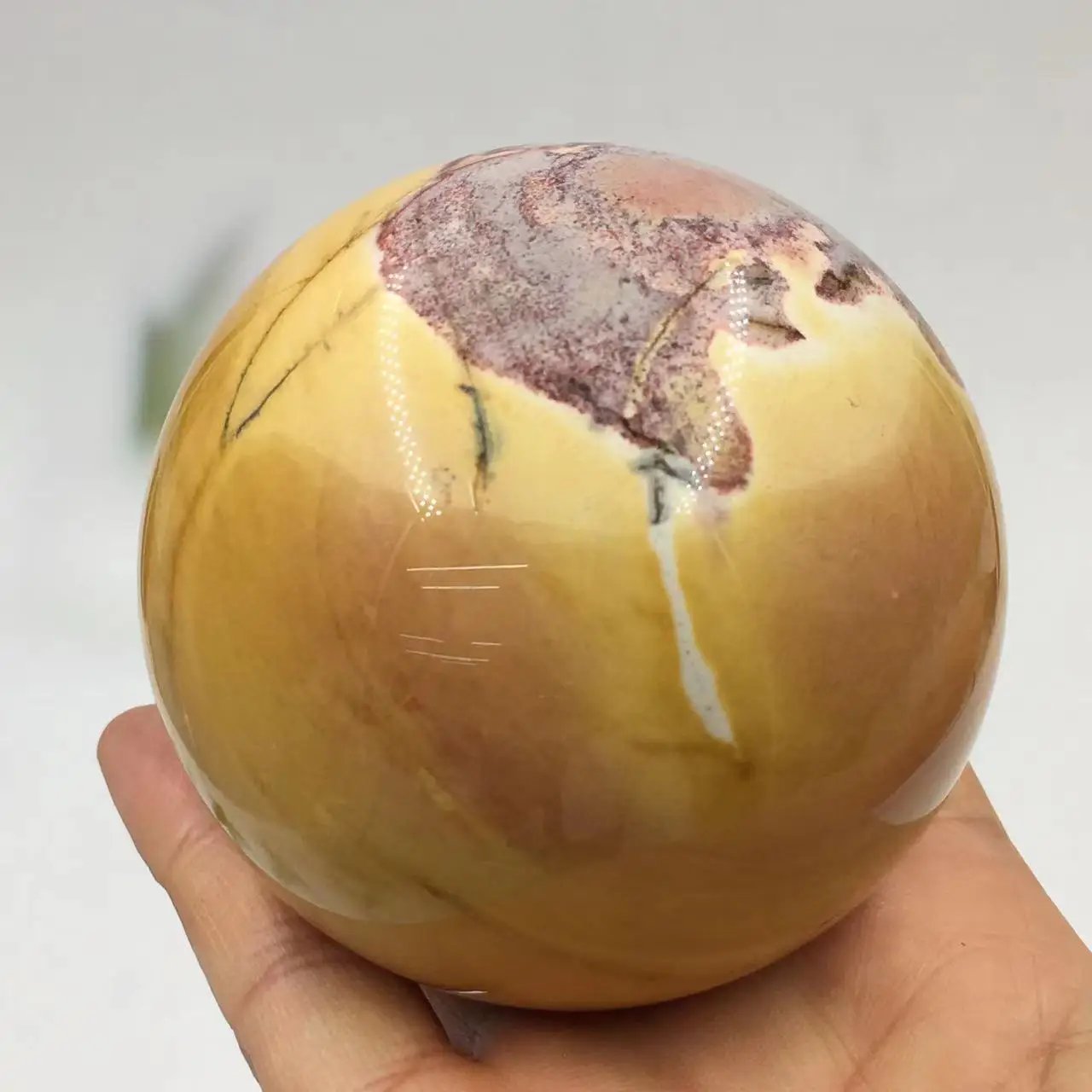 

Beautiful Mookaite Spheres Crystal Reiki Healing