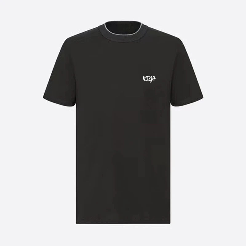 

Вышитая Футболка с коротким рукавом с принтом NIGO # nigo4443
