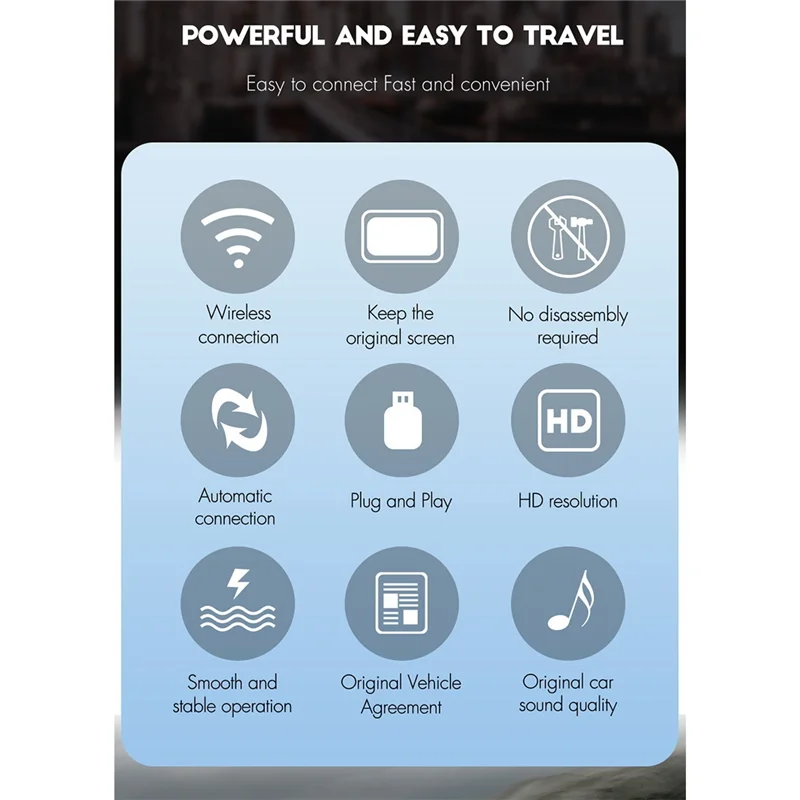 

Android System To Wireless Carplay Box Wireless Carplay Screen Mirroring MLink Carplay Ai Box Smart Car