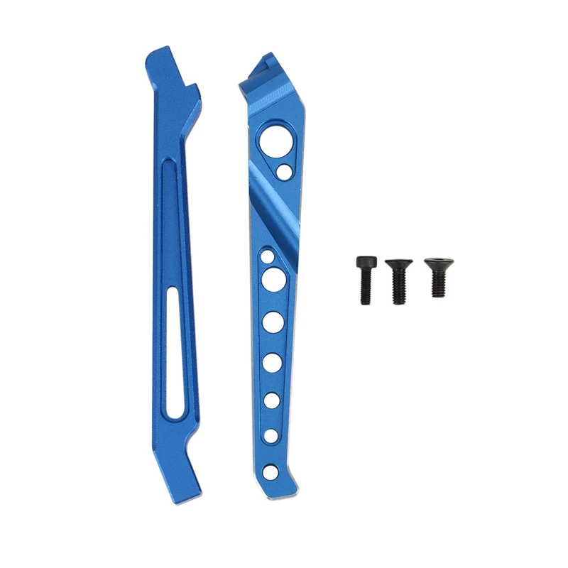 

2Pcs Metal Front & Rear Steering Support Mount Chassis Brace for ARRMA 1/8 SENTON TYPHON RC Car Upgrade Parts