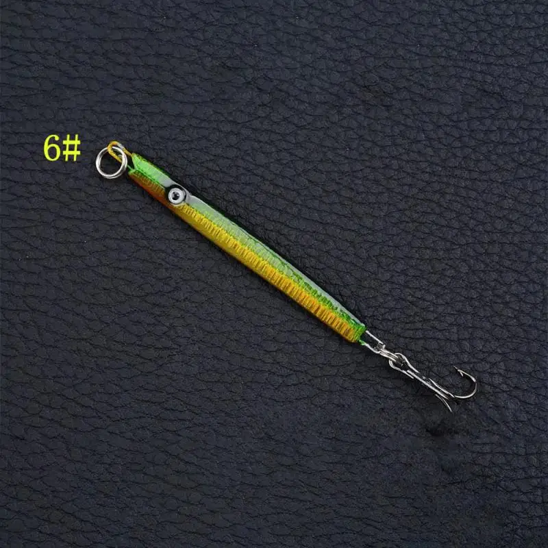 

Artificial Bait Goods For Fishing Lead Fish Bionic Bait Submerged Iron Plate Fishing Goods Fishing Bait 3d Eyes 5.7cm/10.2g