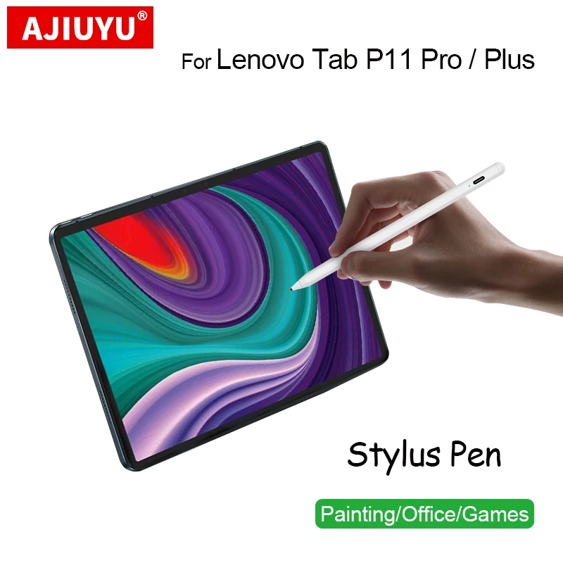 

Стилус-карандаш для рисования, емкостный сенсорный экран для планшета Lenovo Tab P11 Pro 11,5 дюйма Xiaoxin Pad 2022 10,6 дюйма Tab P11 Plus