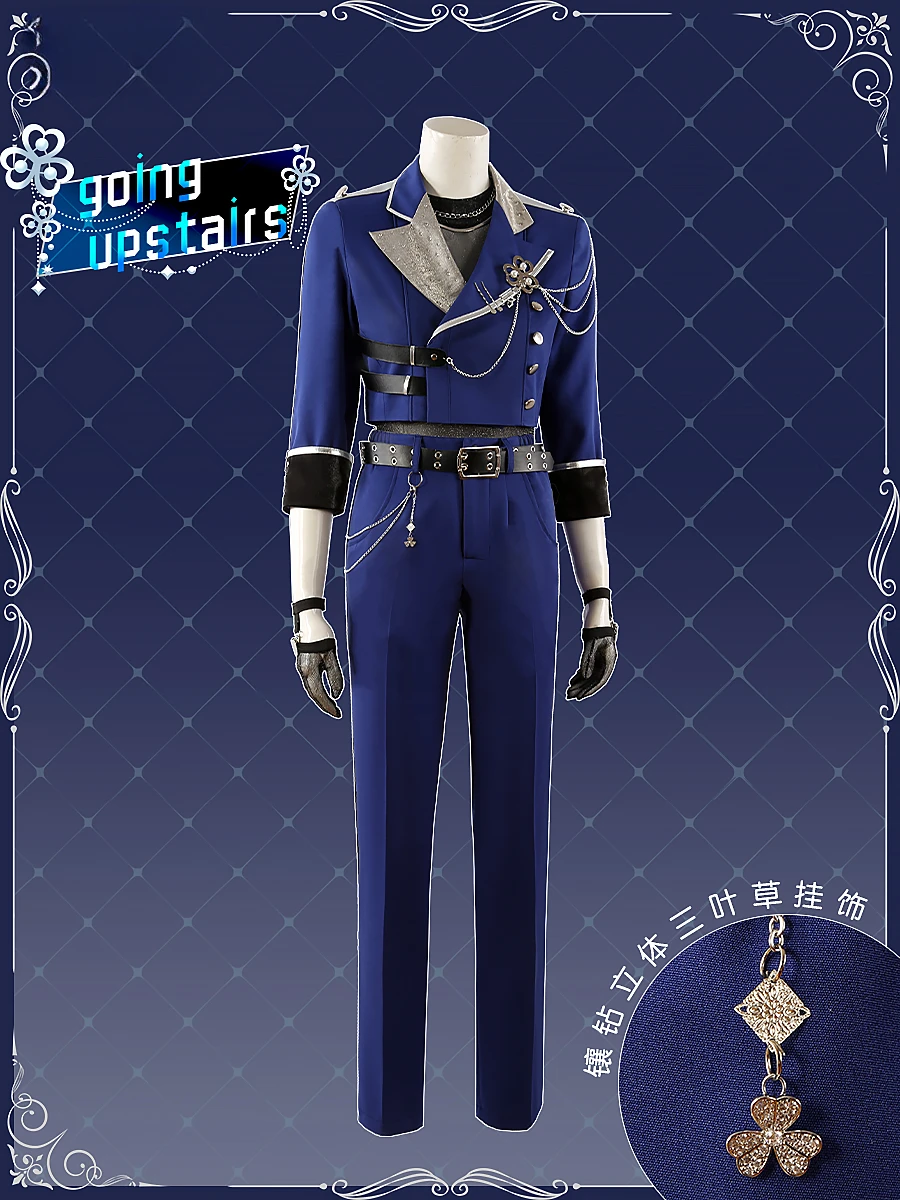 [Индивидуальный заказ] Проект секай Кайто костюм для косплея PJSK Parkle of Smarts Kaito