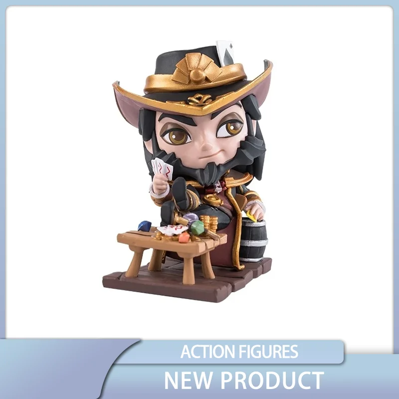 

League of Legends LOL Action Figure The Card Master Twisted Fate Game Anime Figure Collectible Doll Model Kid Toy Genuine