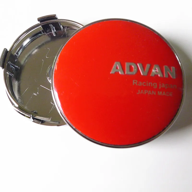 

4pcs/Lot 60mm Advan Racing Wheel Center Hub Cap Car Rims Dust-proof Cover Hubcaps 56mm Emblem Auto Styling Accessories
