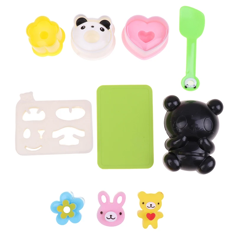 

Cute Sandwich Mould Rabbit Flower Panda shaped Bread Cake Biscuit Embossing Device Crust Cookie Cutter Baking Pastry Tools Cake