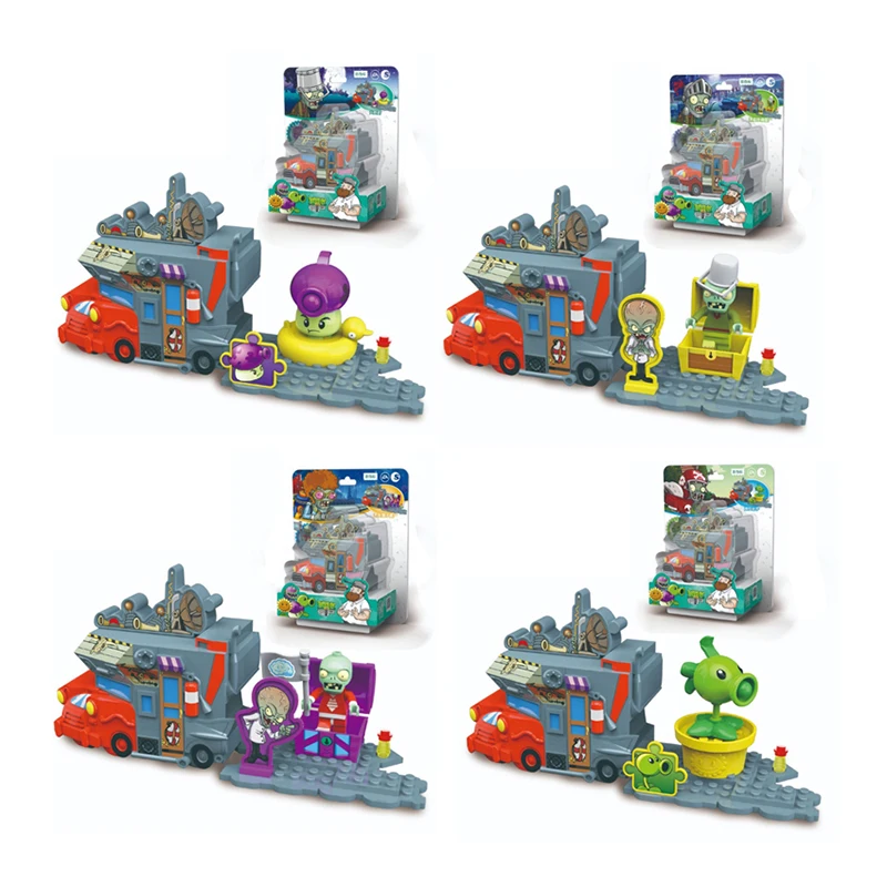 

Original Plants vs Zombies PVZ 2 Penny's Shop Building Block Toy